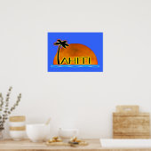 Poster Tahiti (Cuisine)