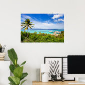 Poster Tahiti (Bureau à domicile)