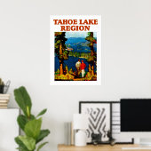 Poster Tahoe Lake (Bureau à domicile)