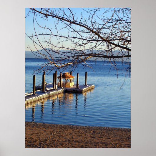 Poster Tahoe Pier (Devant)