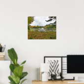 POSTER TAHQUAMENON FALLS STATE PARK, MICHIGAN, EN AUTOMNE (Bureau à domicile)