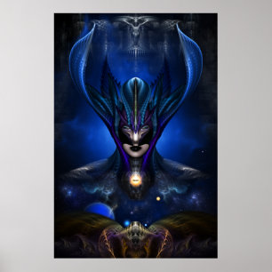 Poster Taidushan Sai Shadow Blue RB Portrait Archives Pos