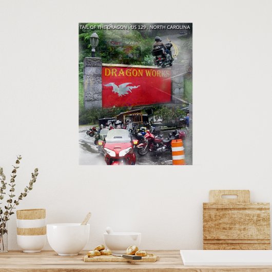 Poster TAIL du DRAGON (Cuisine)