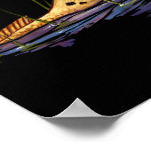 Poster Tailing Redfish Red Drum Fish Shirt Redfish Tail  (Coin)