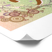 Poster Taille de la lettre Kanji Yume (Dream) (Coin)