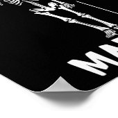 Poster Taille pose problème Halloween 12 pieds Skeleton D (Coin)