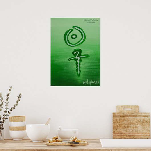 Poster Taino Cross (Cuisine)