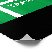 Poster Taiwan Badminton 2020 Dans les Limites (Coin)