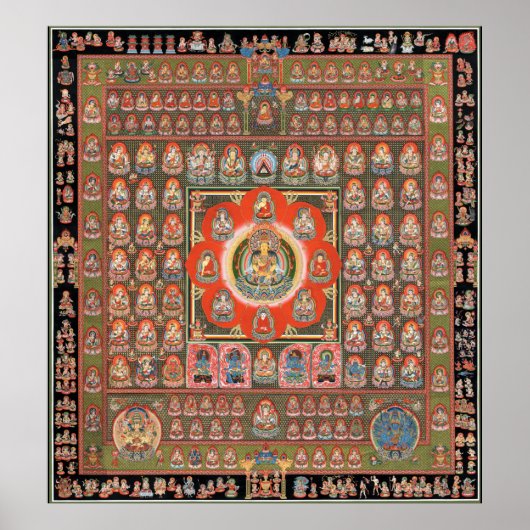 Poster Taizokai Mandala (Devant)
