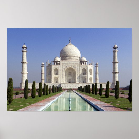 Poster Taj Mahal (Devant)