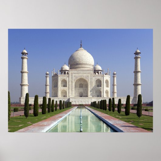 Poster Taj Mahal (Devant)