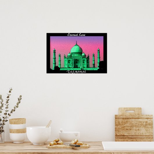 Poster Taj Mahal (Cuisine)