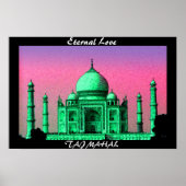 Poster Taj Mahal (Devant)