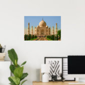 Poster taj mahal clair (Bureau à domicile)