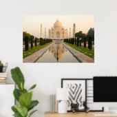 Poster Taj Mahal Inde (Bureau à domicile)