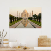 Poster Taj Mahal Inde (Cuisine)