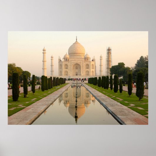 Poster Taj Mahal Inde (Devant)