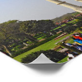 Poster Taj Mahal, un mausolée situé à Agra, Inde, (Coin)