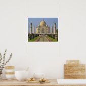 Poster Taj Mahal, un mausolée situé à Agra, Inde, 2 (Cuisine)
