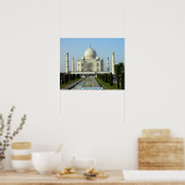 Poster Taj Mahal, Uttar Pradesh, Inde (Cuisine)