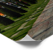 Poster Taj Mahal, Uttar Pradesh, Inde (Coin)