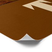 Poster Taj Mahal vintage (Coin)