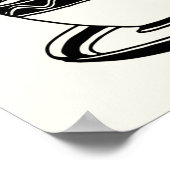 Poster Take It TEAze mignon Teacup Citation Kitchen (Coin)