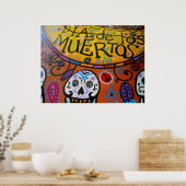 POSTER TALAVERA SKULLS (Cuisine)