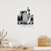 Poster Talbot vintage 1930 (Cuisine)