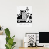 Poster Talbot vintage 1930 (Bureau à domicile)