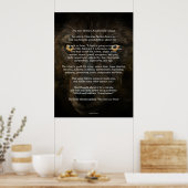 Poster TALE DE CHEROKEE DES DEUX LOUPS Imprimer amérindie (Cuisine)