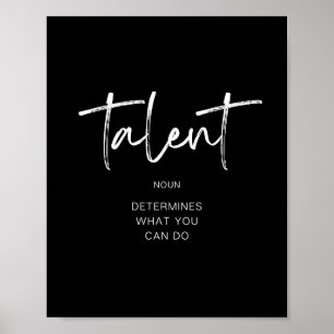 Poster Talent