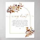 Poster TALIA Boho Anneau de chasse en terre cuite Arche M (Devant)