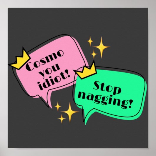 POSTER TALING BUBBLE WANDA COSMO (Devant)