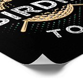 Poster Talk Birdie To Me Funny Golf Player Pun Golfer (Coin)