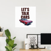 Poster Talk Cars 442. (Bureau à domicile)