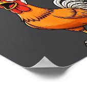 Poster Talking Funny Chicken  (Coin)