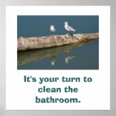 Poster Talking Gull (Devant)