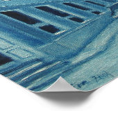 Poster Tallinn en bleu (Coin)