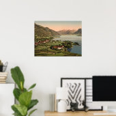 Poster Talloires, Annecy, France (Bureau à domicile)