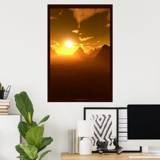 Poster Talohan (Bureau à domicile)