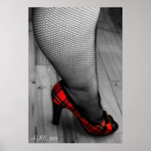 Poster Talons de chapeau rouge