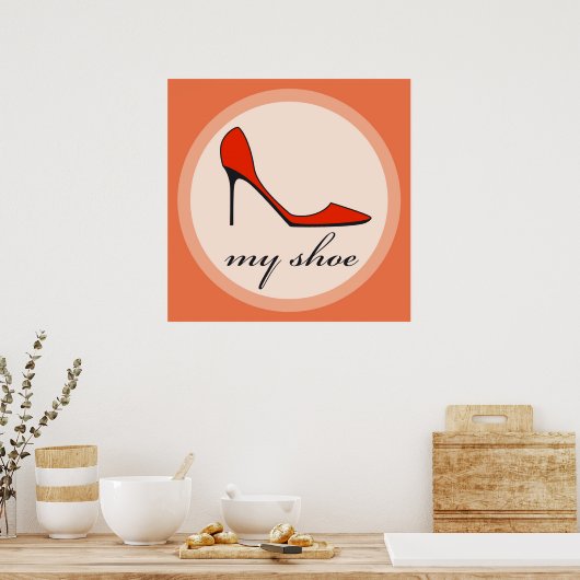 Poster talons hauts (Cuisine)