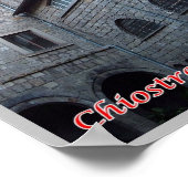 Poster taly - Lazio - Cloître Longobard - (Coin)