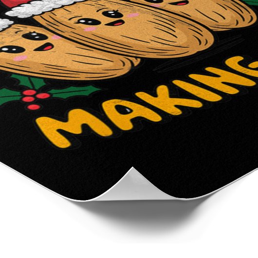 Poster Tamale Making Crew Christmas Party Famille mexicai (Coin)