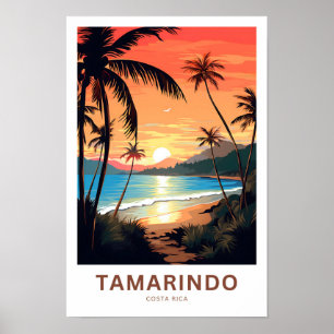Poster Tamarindo Costa Rica Imprimer