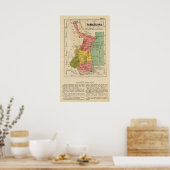 Poster Tamaulipas, Mexique (Cuisine)