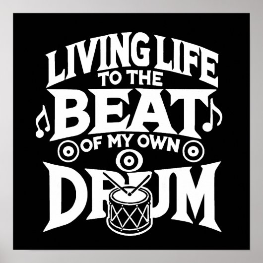 Poster Tambour (Devant)