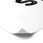 Poster Tambour Frappé Funny Drummer Drum Pun (Coin)