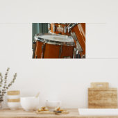 Poster Tambours (Cuisine)